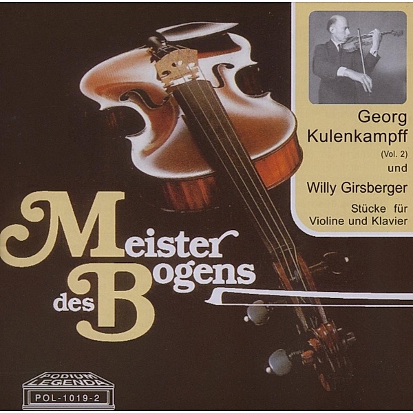 Stücke Für Violine Und Klavier, G. Kulenkampff, W. Girsberger