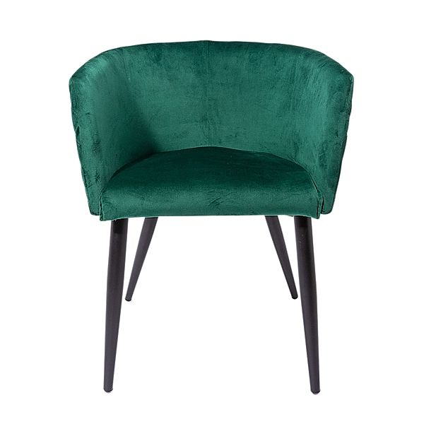 Stuhl mit Armlehne (Farbe: Grün)