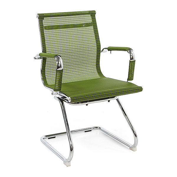 Stuhl mit Armlehne Mesh (Farbe: Grün)