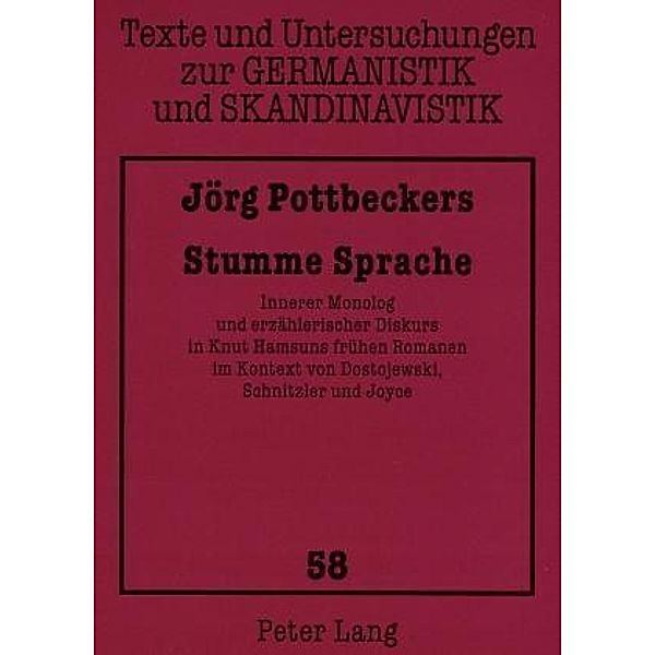 Stumme Sprache, Jörg Pottbeckers