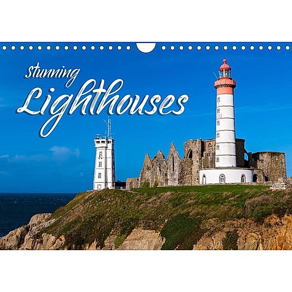 Stunning Lighthouses (Wall Calendar 2023 DIN A4 Landscape), Ferenc Cegledi