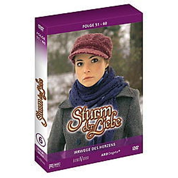 Sturm der Liebe 6 - Irrwege des Herzens, Sturm d.Liebe 6.Staff., 3 Dvd