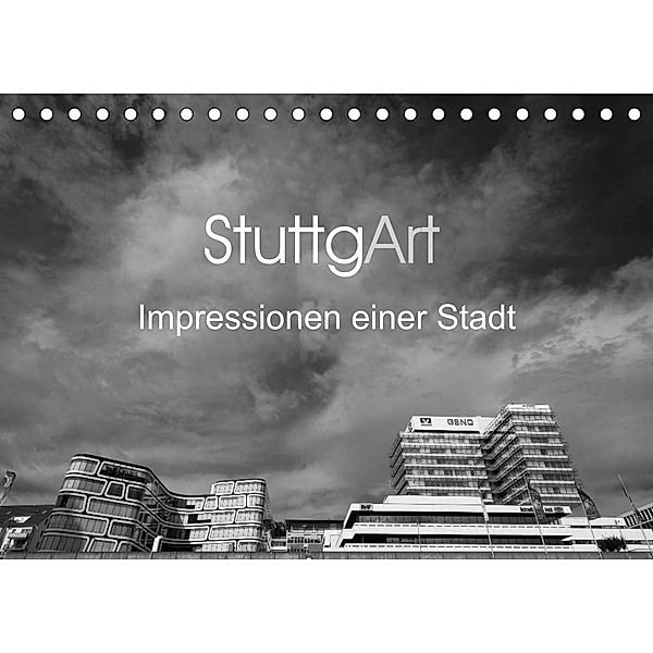 StuttgArt - Impressionen einer Stadt (Tischkalender 2023 DIN A5 quer), Andy Ridder