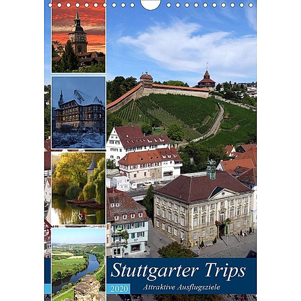 Stuttgarter Trips (Wandkalender 2020 DIN A4 hoch), Klaus-Peter Huschka