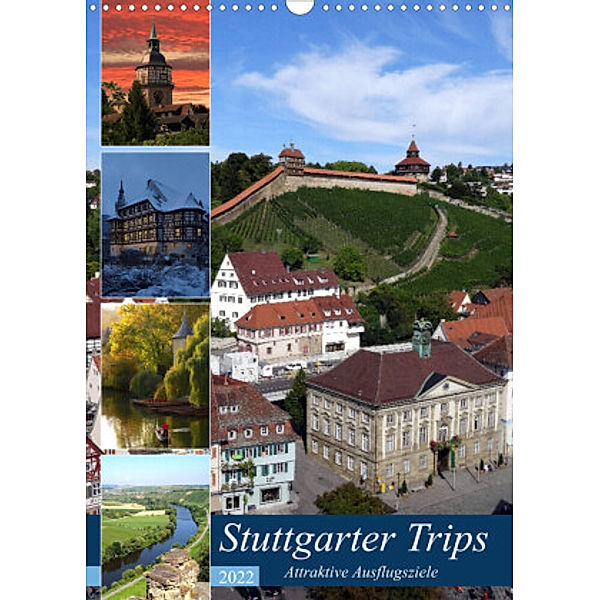 Stuttgarter Trips (Wandkalender 2022 DIN A3 hoch), Klaus-Peter Huschka