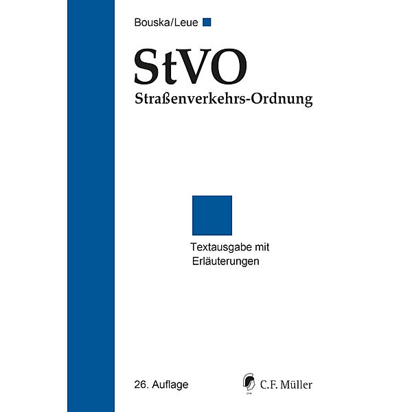 StVO Strassenverkehrs-Ordnung