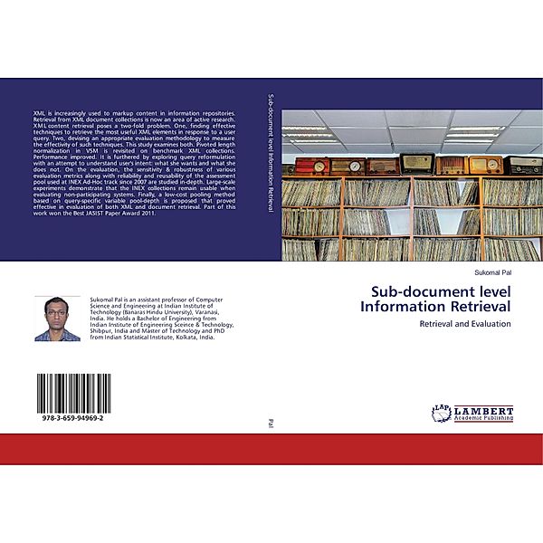 Sub-document level Information Retrieval, Sukomal Pal