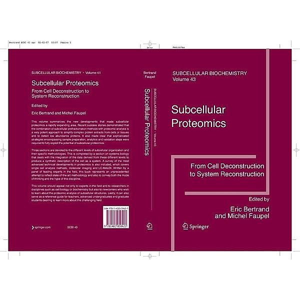 Subcellular Proteomics / Subcellular Biochemistry Bd.43