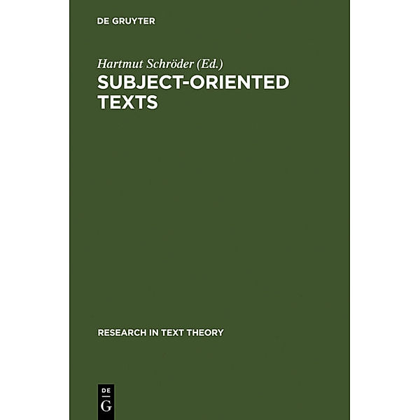 Subject-oriented Texts