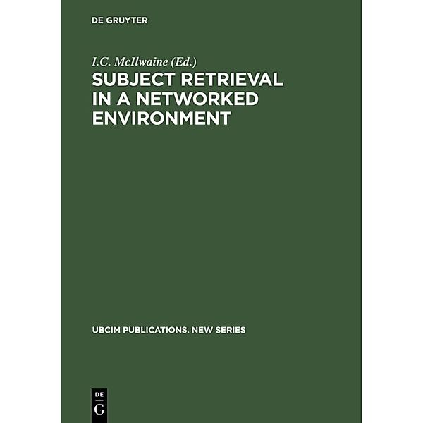 Subject Retrieval in a Networked Environment