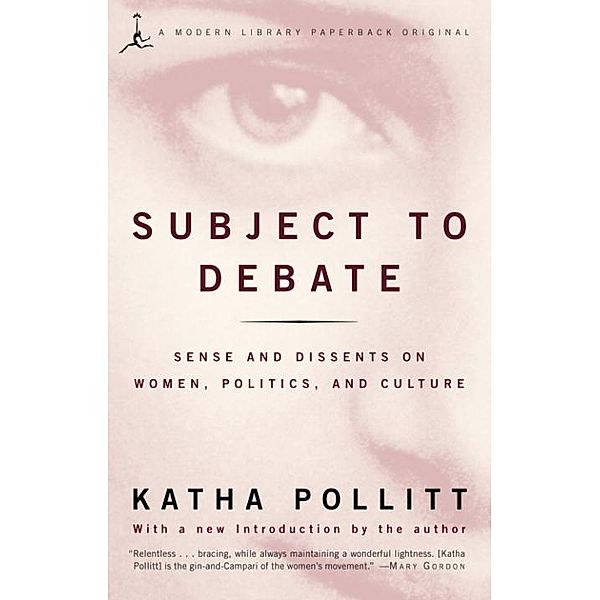 Subject to Debate, Katha Pollitt