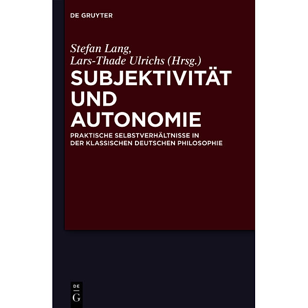 Subjektivität und Autonomie