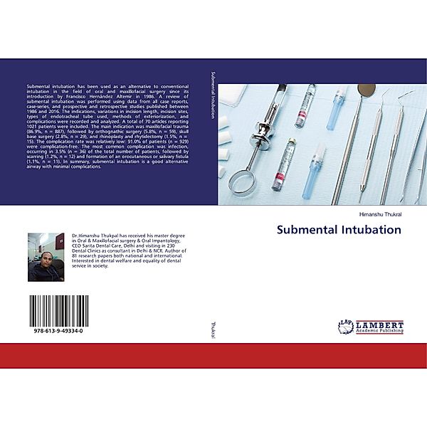 Submental Intubation, Himanshu Thukral
