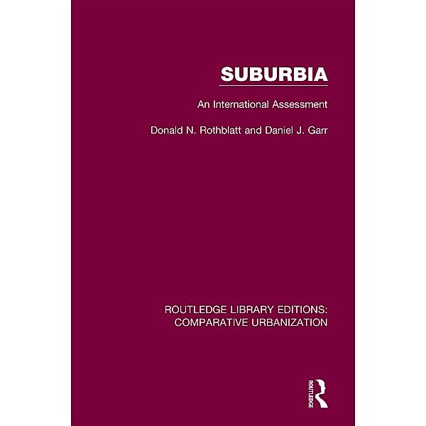 Suburbia, Donald N. Rothblatt, Daniel J. Garr