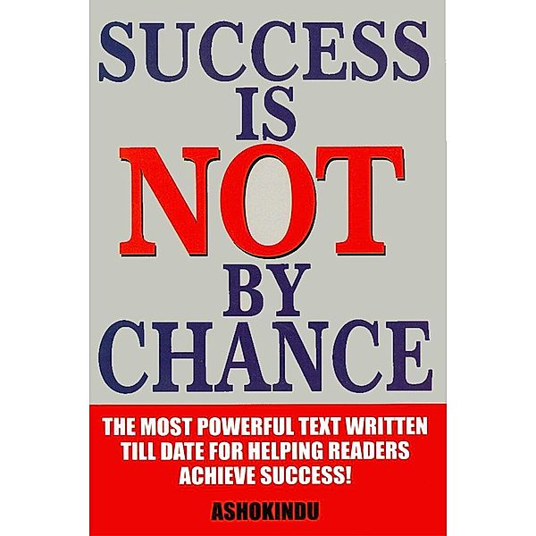 Success is Not By Chance / Diamond Books, Ashokindu