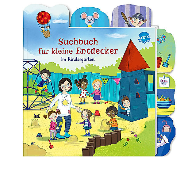 Suchbuch für kleine Entdecker. Im Kindergarten