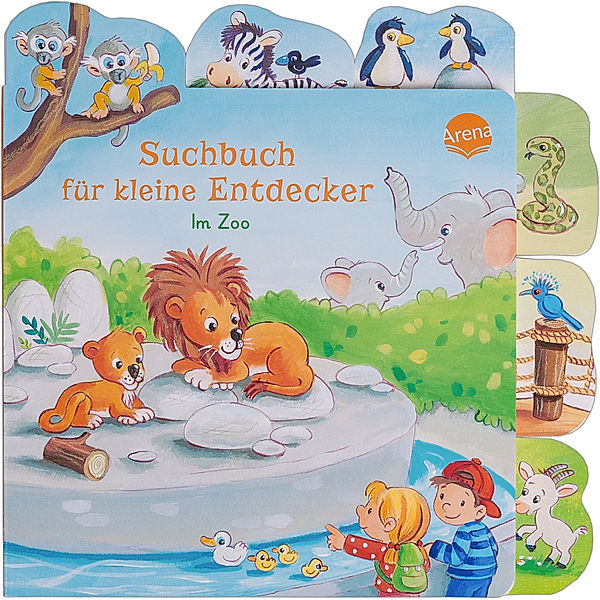 Suchbuch für kleine Entdecker. Im Zoo, Sabine Kraushaar