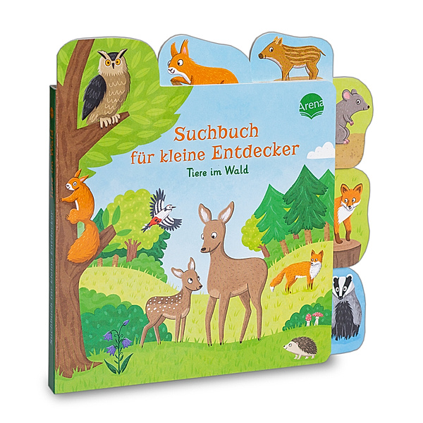 Suchbuch für kleine Entdecker. Tiere im Wald
