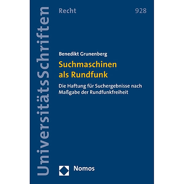 Suchmaschinen als Rundfunk, Benedikt Grunenberg