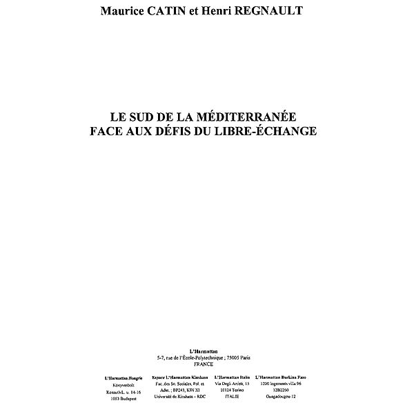 Sud de la mediterranee face aux defis du / Hors-collection, Berman-Tsikinovski Mikhail