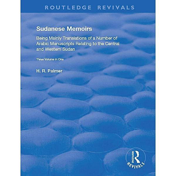 Sudanese Memoirs, Herbert Palmer