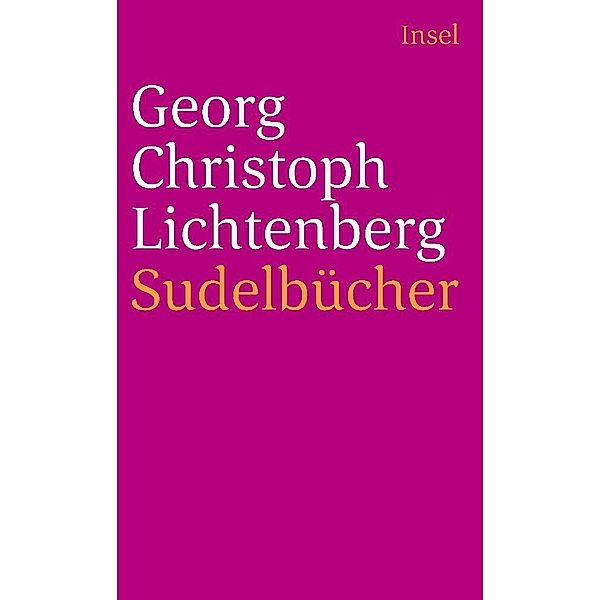 Sudelbücher, Georg Christoph Lichtenberg