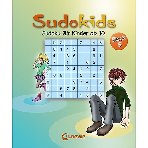Sudokids / Sudoku für Kinder ab 10. Block 5.Block.5, Deike Press