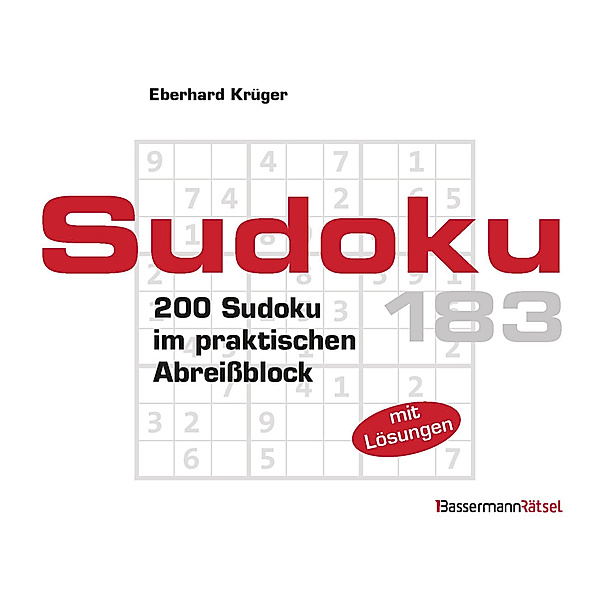Sudoku Block. .183..183, Eberhard Krüger