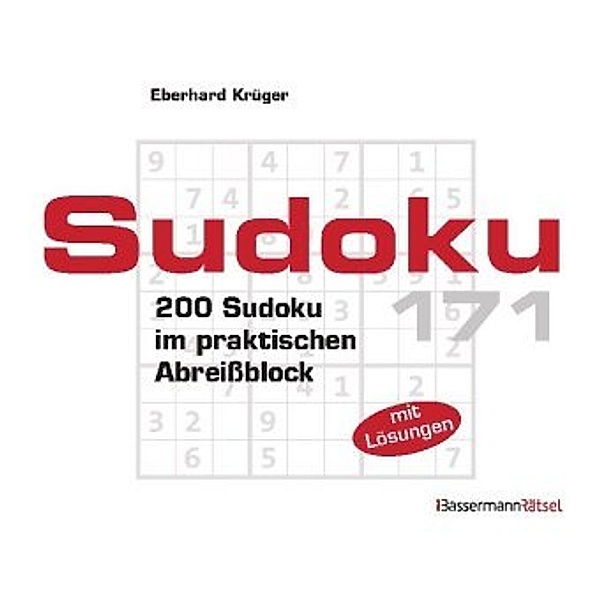 Sudoku Block, Eberhard Krüger