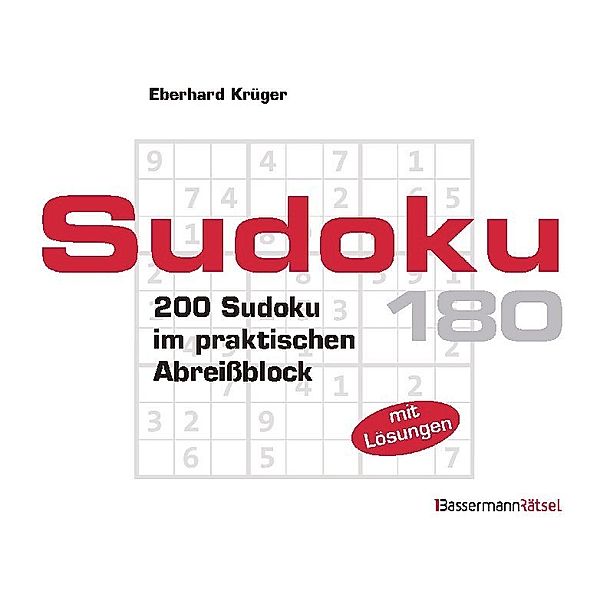 Sudoku Block.Bd.180, Eberhard Krüger