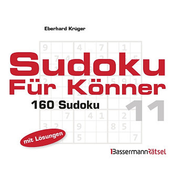 Sudoku für Könner 11, Eberhard Krüger