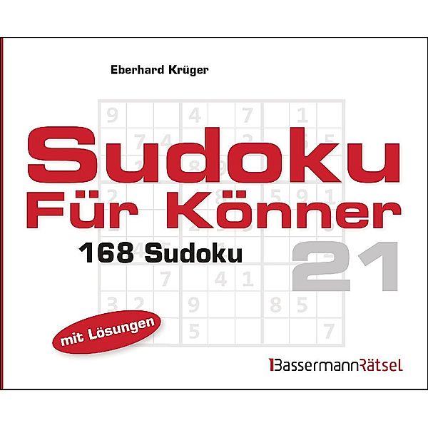 Sudoku für Könner 21, Eberhard Krüger