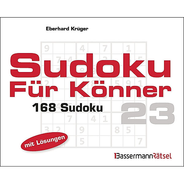 Sudoku für Könner 23, Eberhard Krüger