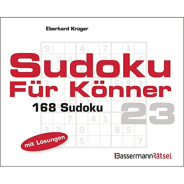 Sudoku für Könner 23 (5 Exemplare à 2,99 EUR), Eberhard Krüger