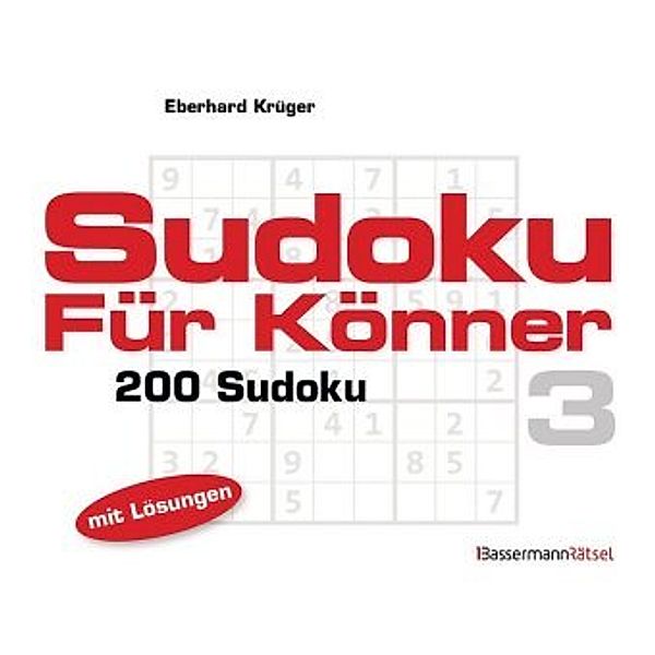 Sudoku für Könner, Eberhard Krüger