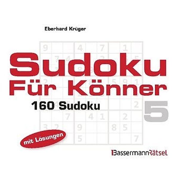 Sudoku für Könner, Eberhard Krüger