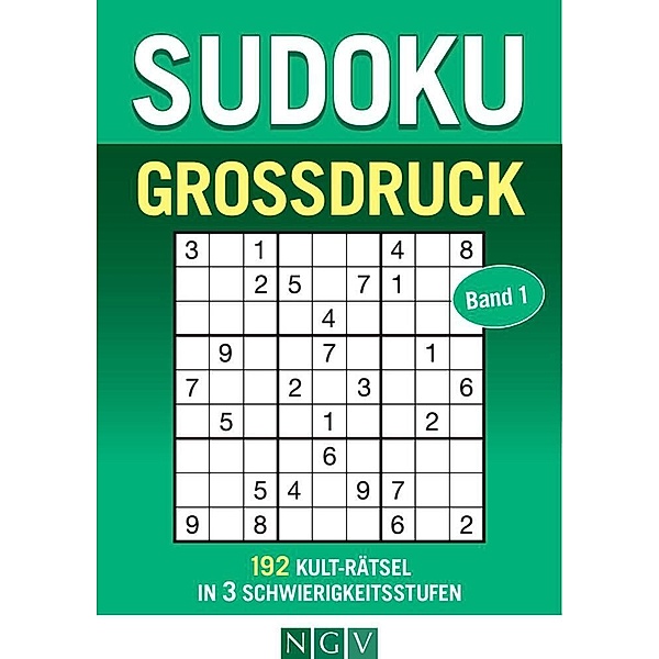 Sudoku Grossdruck - Band 1