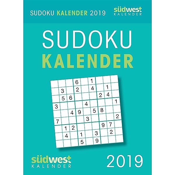 Sudoku Kalender 2019 Tagesabreisskalender, Eberhard Krüger