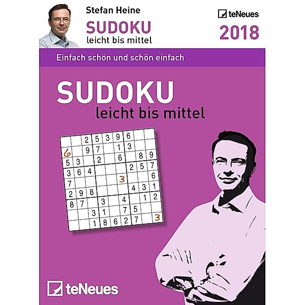 Sudoku leicht bis mittel 2018, Stefan Heine