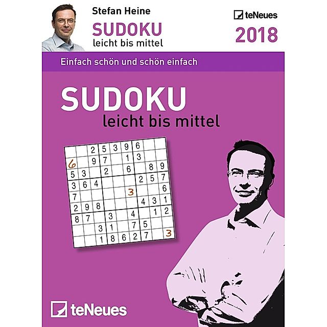 Sudoku leicht bis mittel 2018 - Kalender bei Weltbild.de ...