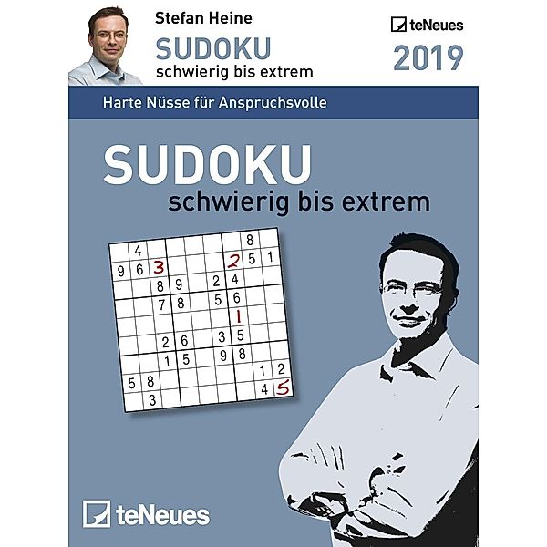 Sudoku schwierig bis extrem 2019 Tage, Stefan Heine