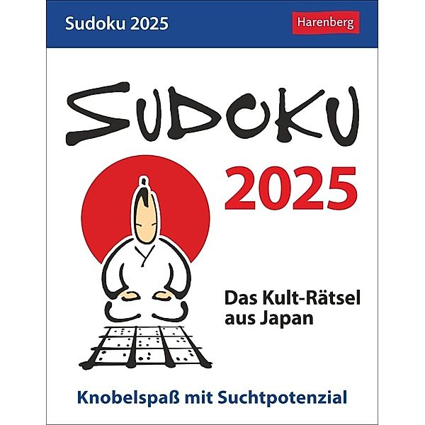 Sudoku Tagesabreisskalender 2025 - Das Kult-Rätsel aus Japan, Stefan Krüger