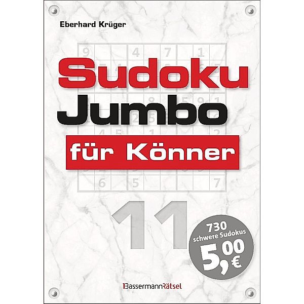 Sudokujumbo für Könner 11, Eberhard Krüger