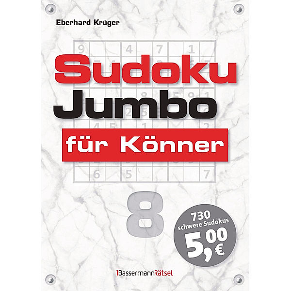 Sudokujumbo für Könner 8, Eberhard Krüger