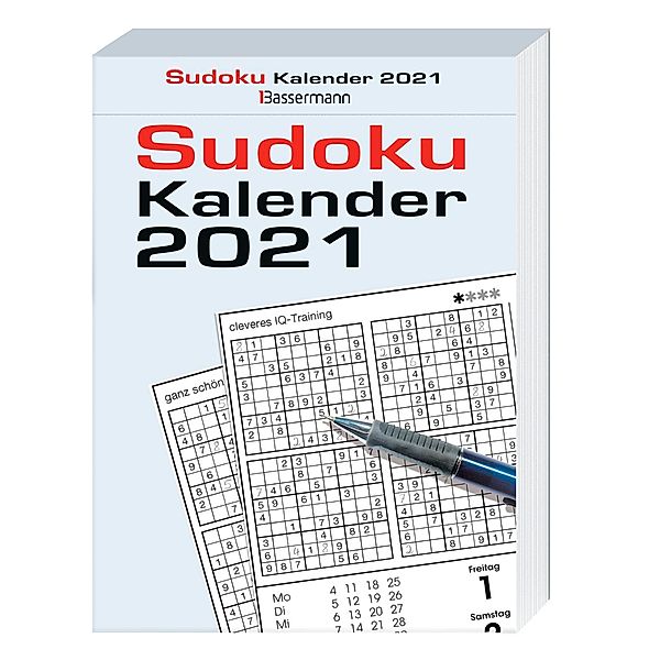 Sudokukalender 2021. Der beliebte Tagesabreisskalender, Eberhard Krüger