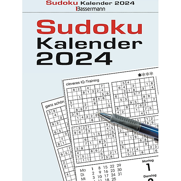Sudokukalender 2024. Der beliebte Abreisskalender mit 800 Zahlenrätseln, Eberhard Krüger