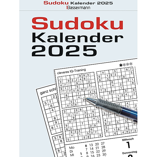 Sudokukalender 2025. Der beliebte Abreißkalender mit 800 Zahlenrätseln, Eberhard Krüger