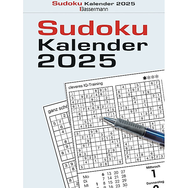 Sudokukalender 2025. Der beliebte Abreißkalender mit 800 Zahlenrätseln, Eberhard Krüger