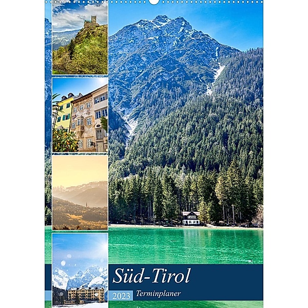 Süd-Tirol Terminplaner (Wandkalender 2023 DIN A2 hoch), Sven Fuchs