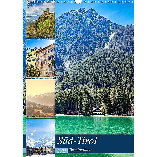 Süd-Tirol Terminplaner (Wandkalender 2023 DIN A3 hoch), Sven Fuchs